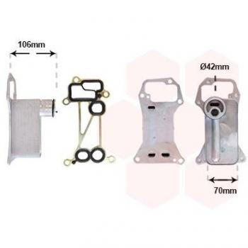 Enfriador de aceite VAN WEZEL 06013717 IR PLUS