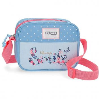 Movom Always Smile Bandolera Azul 18x15x5 cms Poliéster
