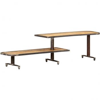 vidaXL TV Cabinet 160x30x40 cm Solid Mango Wood