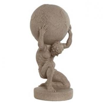 Figura Decorativa Home ESPRIT Marrón Romántico 15 x 14 x 30 cm