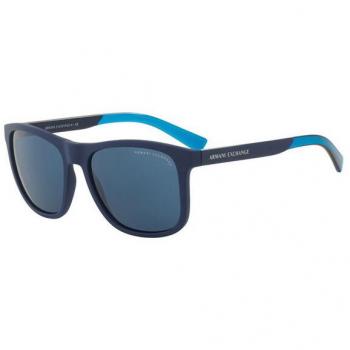 Armani Exchange AX4049SF Asian Fit 818380 Men's Blue Sunglasses 57mm