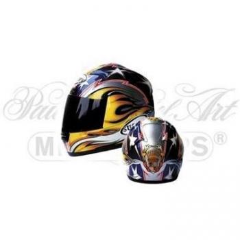 Minichamps 326011295 - Casco Suomy Bostrom, Ben Laguna Seca 2001