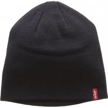 Levi's Otis Beanie - Women's Beanie in Marine, Chic Blue Acrylic Cap with Iconic Logo, Unisex Size: S/M (54-57 cm)