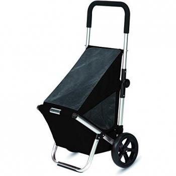 Playmarket Go Fun Carro de la Compra, 50 litros, Poliéster, Negro