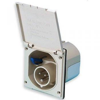 Brunner - Enchufe exterior, color blanco