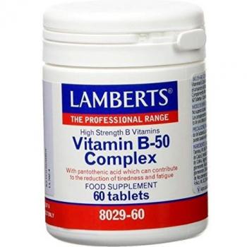 Lamberts Vitamin B-50 Complex 60 Tablets