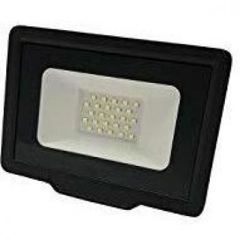 Proyector LED Negro 30W (200W) Impermeable IP65 2400lm - Blanco Día 6000K