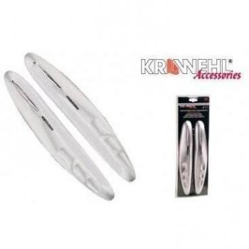 Krawehl 1001,000304B Protector de Parachoques, Color Blanco