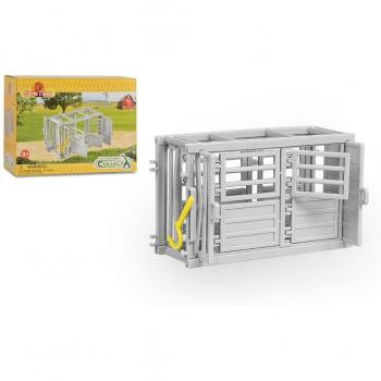 Jaula para ganado Collecta 90184136, incluye características de aplastamiento de ganado y es parte de la colección de corrales para ganado en la granja