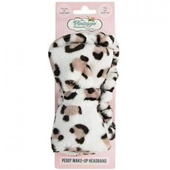 Diadema de Maquillaje Peggy en Leopardo