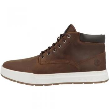 Botas Timberland Maple Grove Chukka de Cuero Marrón para Hombre - Talla 46