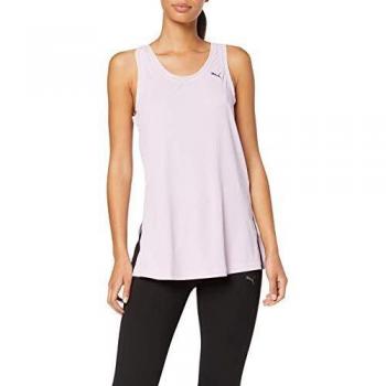 Puma Ribbed explosiva Tank Top, otoño/Invierno, Mujer, Color Winsome Orchid, tamaño Large