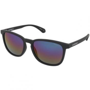 Superdry SDS 5027 104 Unisex Square Sunglasses - Black, Plastic, CAT3 UV Protection