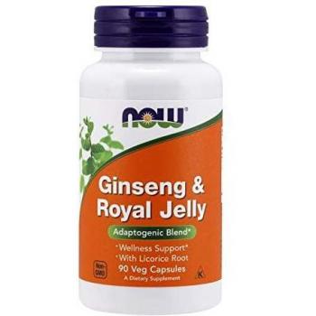 Now Foods, Ginseng & Royal Jelly, 90 Veg Capsules