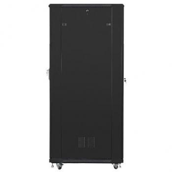 Armario Rack 42U Lanberg de 19 con dimensiones de 800x1000 mm en color negro