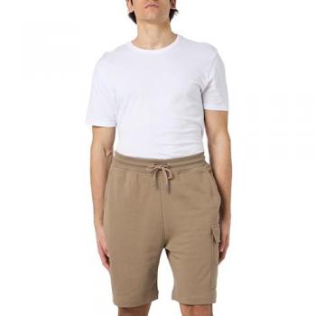 BOSS Pantalones Cortos Cargo de Algodón Marrón Claro para Hombre - Talla M