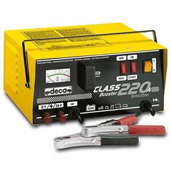 Cargador de Baterías y Arrancador Deca Class Booster 220A - Monofásico, 12-24V, 300Amp/h