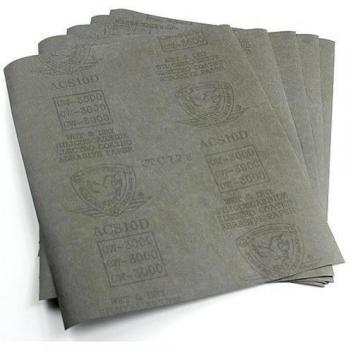 HeroNeo 5 hojas lija Agua A 3000 Grit Papel 9 x11 mojado/seco de carburo de silicio