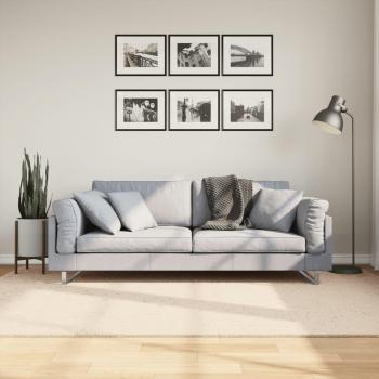 Alfombra plegable corta HUARTE beige 160x230 cm
