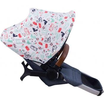 Capota para Cochecito Bugaboo Donkey de Jyoko - Capota compatible con silla de paseo Bugaboo Donkey, diseño Dino Party
