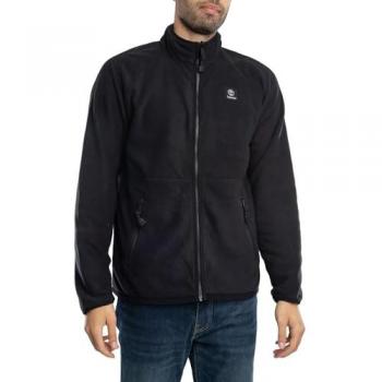 Timberland Men's Full Zip Black Polar Fleece Jacket 3XL