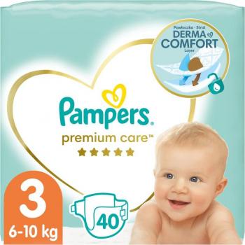 Pañales Desechables Pampers Premium Care Talla 3 (6-10 kg) - 40 Unidades