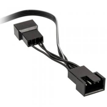 Kolink 1-2 PWM Fan Splitter Cable, 0.35m Black