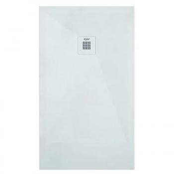Plato de ducha NOLA 3 - Cortable - 80x140x3cm - Resina Blanca
