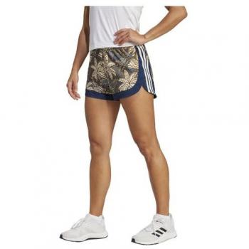 Women's Shorts Adidas x Farm Pacer Crystal Sand / Bronze Strata / Focus Blue XS