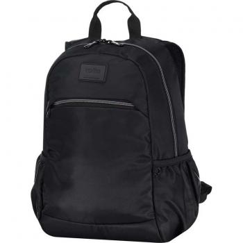 Mochila PC 13 Tracer 1 - Negro de TOTTO, características: capacidad para laptop de hasta 13 pulgadas, material resistente al agua, compartimento principal con cierre, bolsillos laterales para botellas, correas ajustables