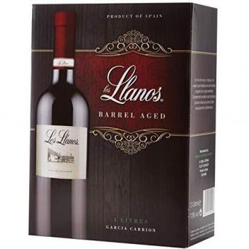 Señorío de los Llanos Tempranillo - Vino Tinto - Bag in Box de 3000 ml