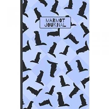 Marmot Journal: Cute Lined Notebook for Animal Lovers