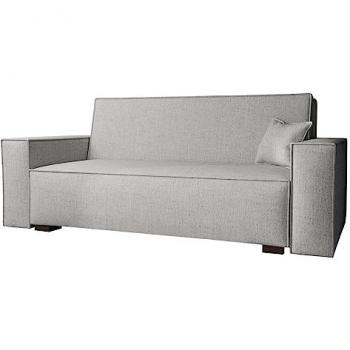 Sofá-cama Columbus 197 con caja de ropa de cama, dimensiones 192x85x98cm, incluye función de descanso y cojines