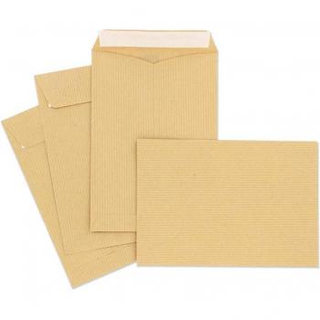 Sobres Kraft C4 229x324 mm 90-100 g/m² con Tira de Silicona - Paquete de 10 unidades