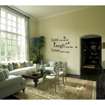 Walplus 7L-966V-F04I - Adhesivo mural con mensaje en inglés