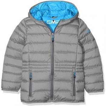 CMP Chaqueta plumífero para niña, otoño/invierno, niña, color Grigio Mel/Sea Blue, tamaño 140