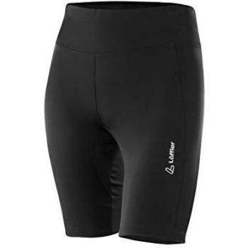 Löffler 23628 Hotbond RF - Mallas Cortas para Mujer, Color Negro, tamaño 38