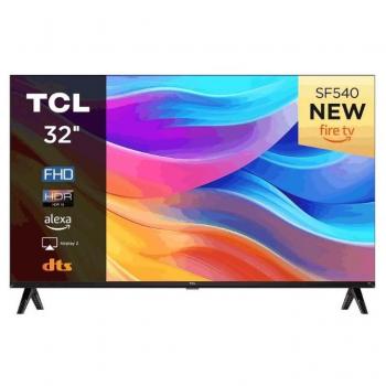Televisor TCL 32SF540 FHD Smart TV, 32, DLED, Fire TV, Procesador de cuatro núcleos, HDR10, Dolby Audio, Color Negro