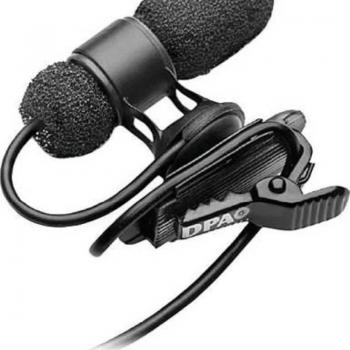 DPA 4080-DC-D-B00 d:screet CORE 4080 Microphone, MicroDot, Normal SPL, Black