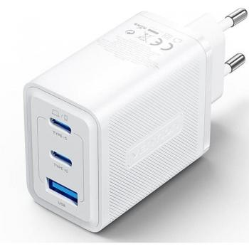 Cargador Gan de Pared Vention FERW0-EU 2xUSB Tipo-C 1xUSB 65W