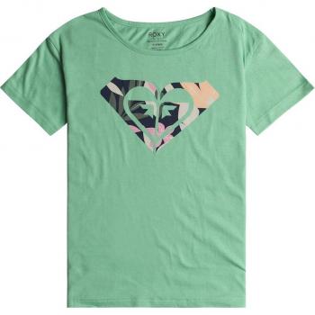 Camiseta Roxy Day And Night verde para niña, manga corta, talla 8