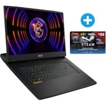 MSI Titan GT77 HX 13VH-045 - Portátil Gaming 17.3 UHD Mini LED 144Hz, Intel Core i9-13980HX, 64GB RAM DDR5, 2TB SSD, RTX