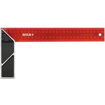 Sola SRC - Escuadra de carpintero de 300 x 145 mm