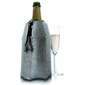 Enfriador Activo Ajustable para Botellas de Cava Vacu Vin Platinum