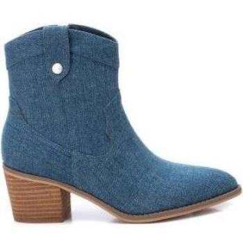 Botines de mujer Refresh 171869 Navy con cremallera