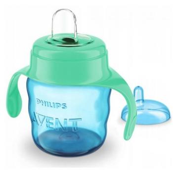 Philips AVENT Natural Baby Bottle with Slow Flow Nipple, 6oz, Clear SCF551/05