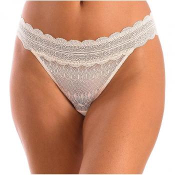Braguita de encaje estilo bikini Selene en rosa claro - Talla XL
