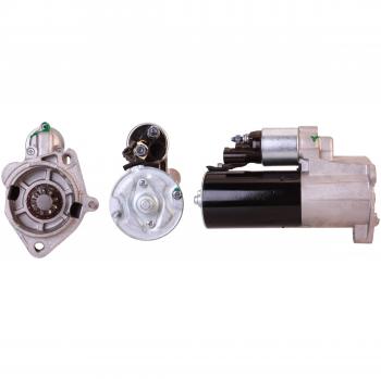 Motor de arranque LUCAS LRS02196, 12V, 1.4kW, con engranaje de piñón y diseño compacto para vehículos específicos