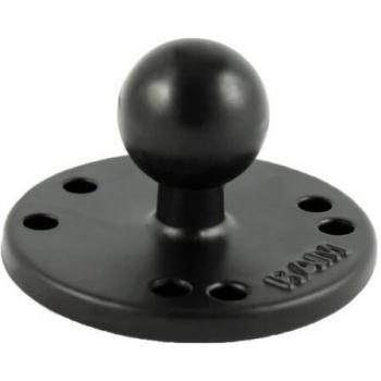 RAM Mounts RAM 2 1/2Inch Dia. Base with 1Inch Ball, RAM-B-202