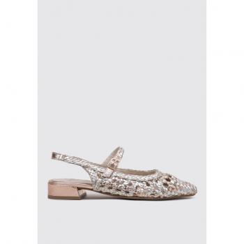 Sandalia Plana mujer Top 3 SR24466 Dorado 36